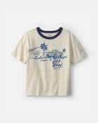 Boys 'Off-Road' Car Graphic Tee - Cream, image 1 of 5 slides