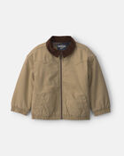 Tout-petit gar&ccedil;on &ndash; Blouson d&rsquo;&eacute;curie utilitaire &ndash; Kaki/Brun, image 1 sur 3 diapositives