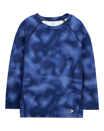 Kid Active Tee In BeCool™ Fabric - Navy, 
