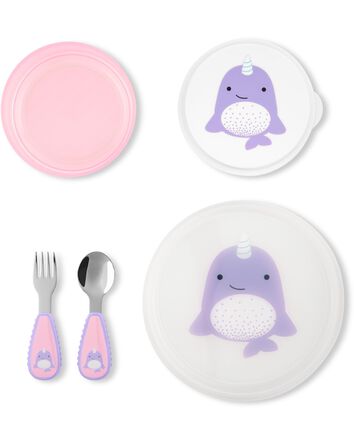 ZOO Table Ready Mealtime Set - Narwhal, 