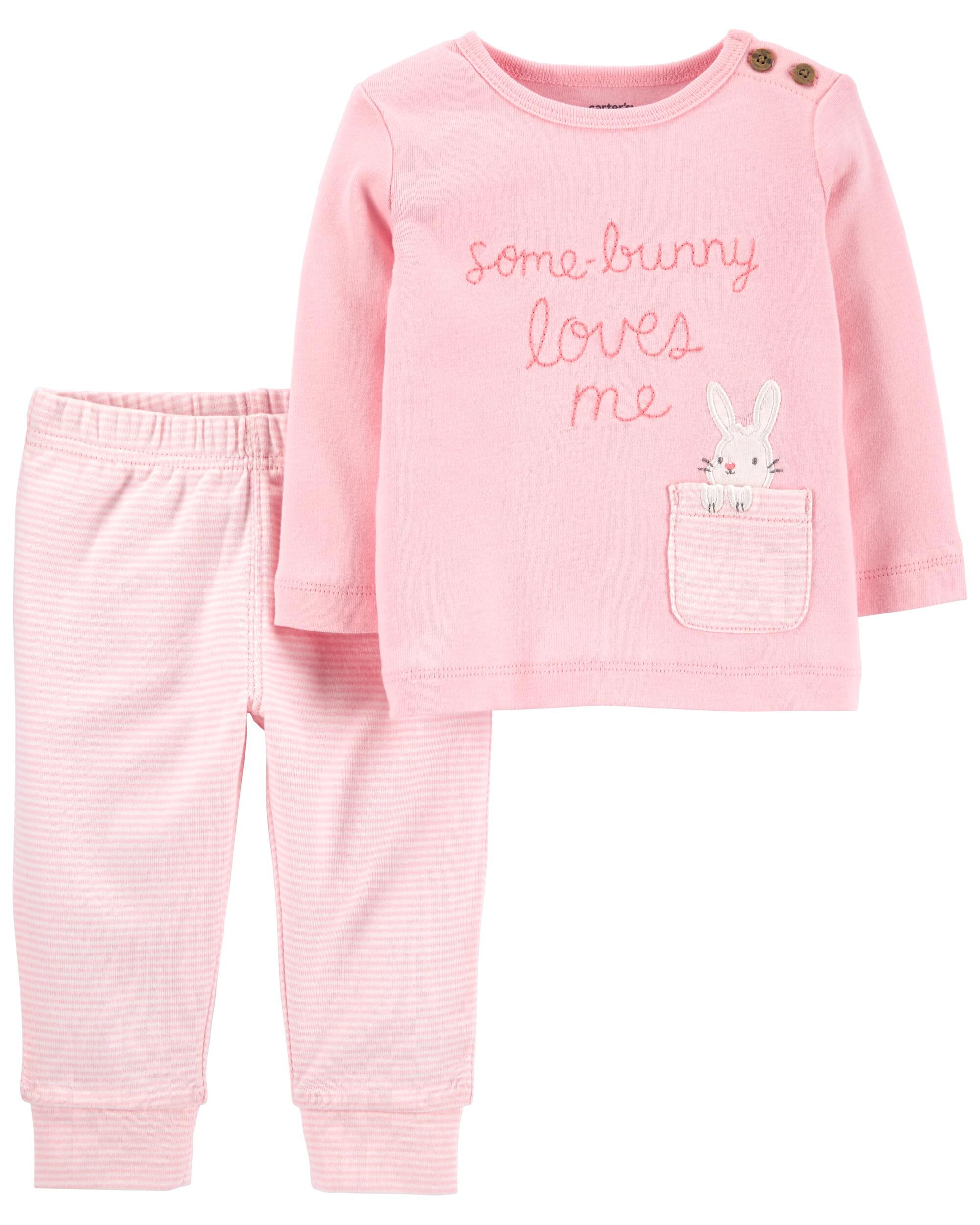 2 Piece Bunny Outfit Set