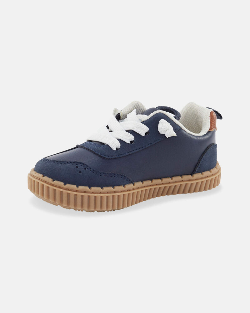 Toddler Boy Casual Shoes - Navy/Brown, image 6 of 6 slides
