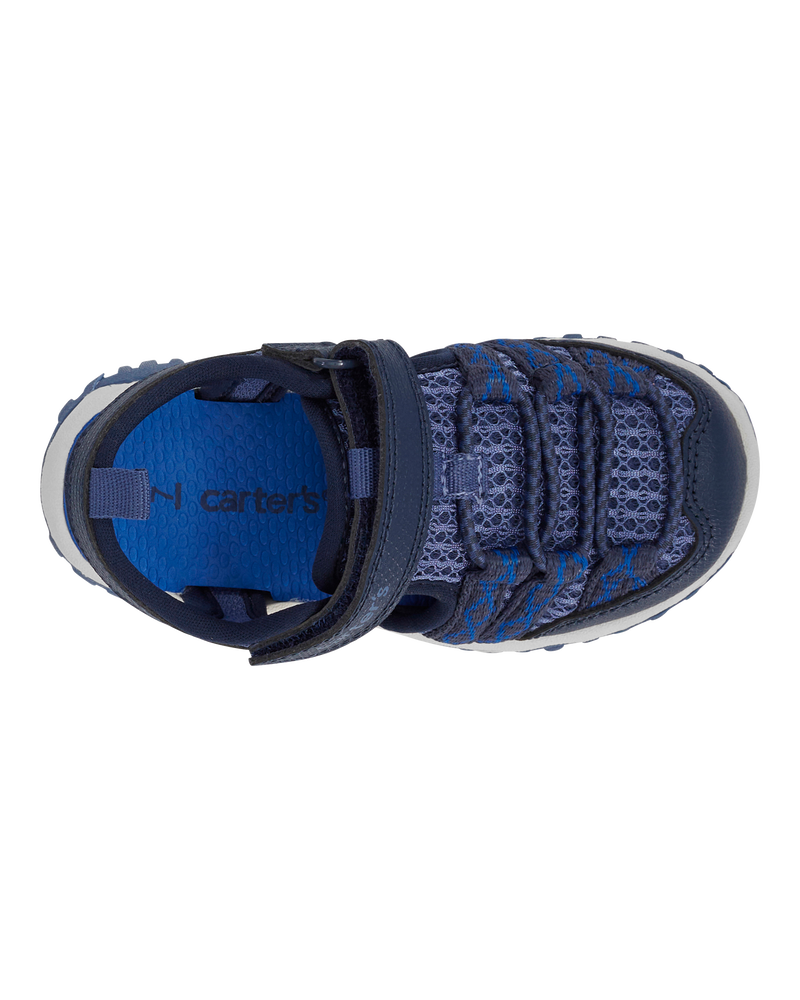 Toddler Athletic Play Sandals - Navy, image 4 of 7 slides