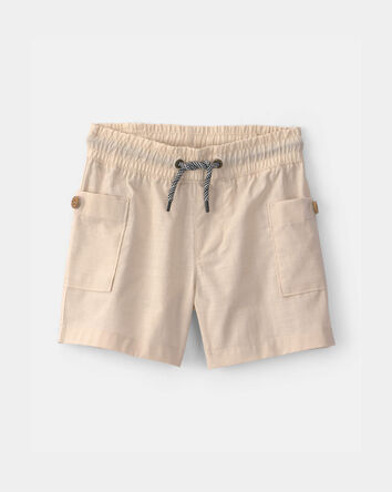 Toddler Boy Pocket Short - Khaki, 