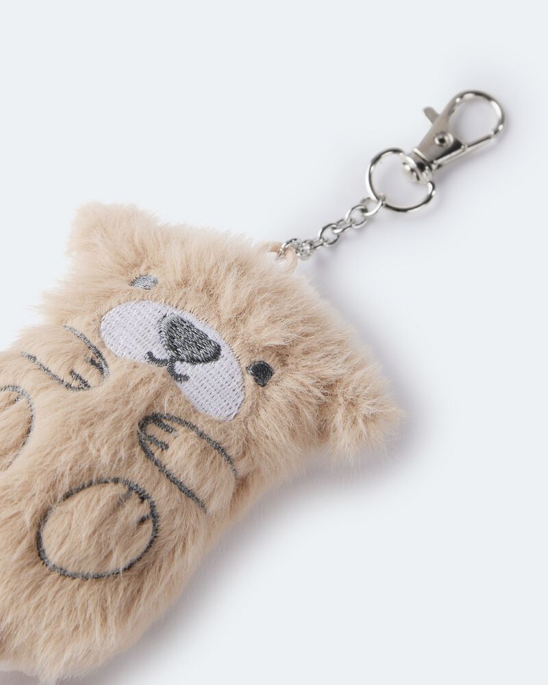 Toddler Otter Bag Charm - Khaki, image 5 of 5 slides