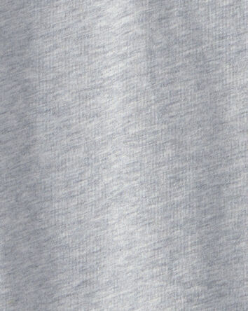 Gar&ccedil;ons - T-shirt henley uni - Gris, 