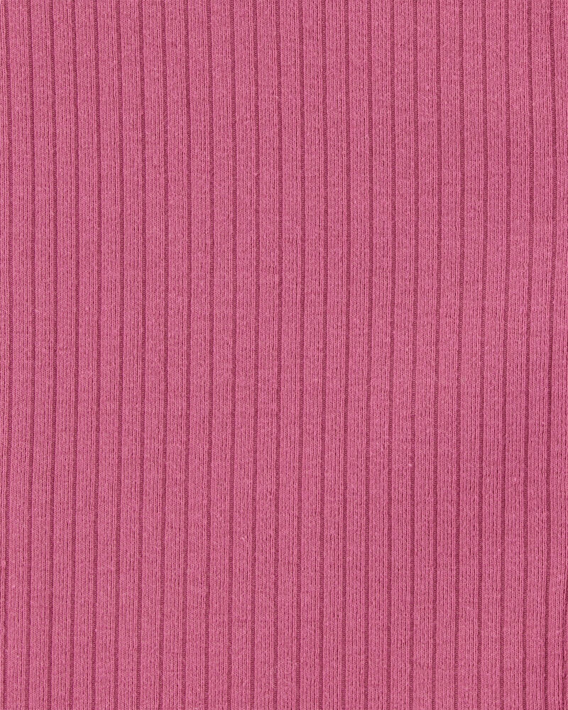 Jeune Gilet côtelé en denim emblématique à boutons - Mauve, image 2 sur 3 diapositives