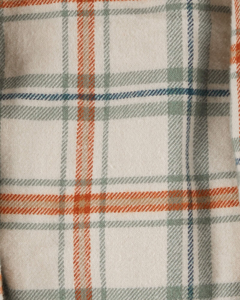 Baby Canvas Hooded Snap-Up Jacket, image 4 of 5 slides