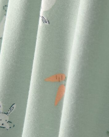 Baby Bunny Short-Sleeve Romper - Green, 