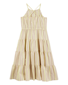 Enfant Robe tissée sans manches à rayures, image 2 sur 5 diapositives