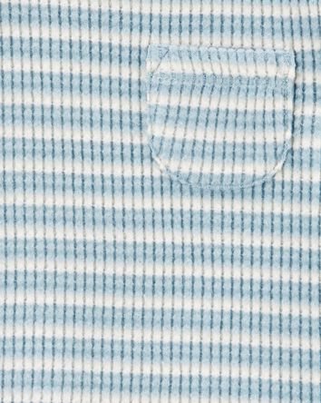 Baby Striped Thermal Long-Sleeve Tee, 