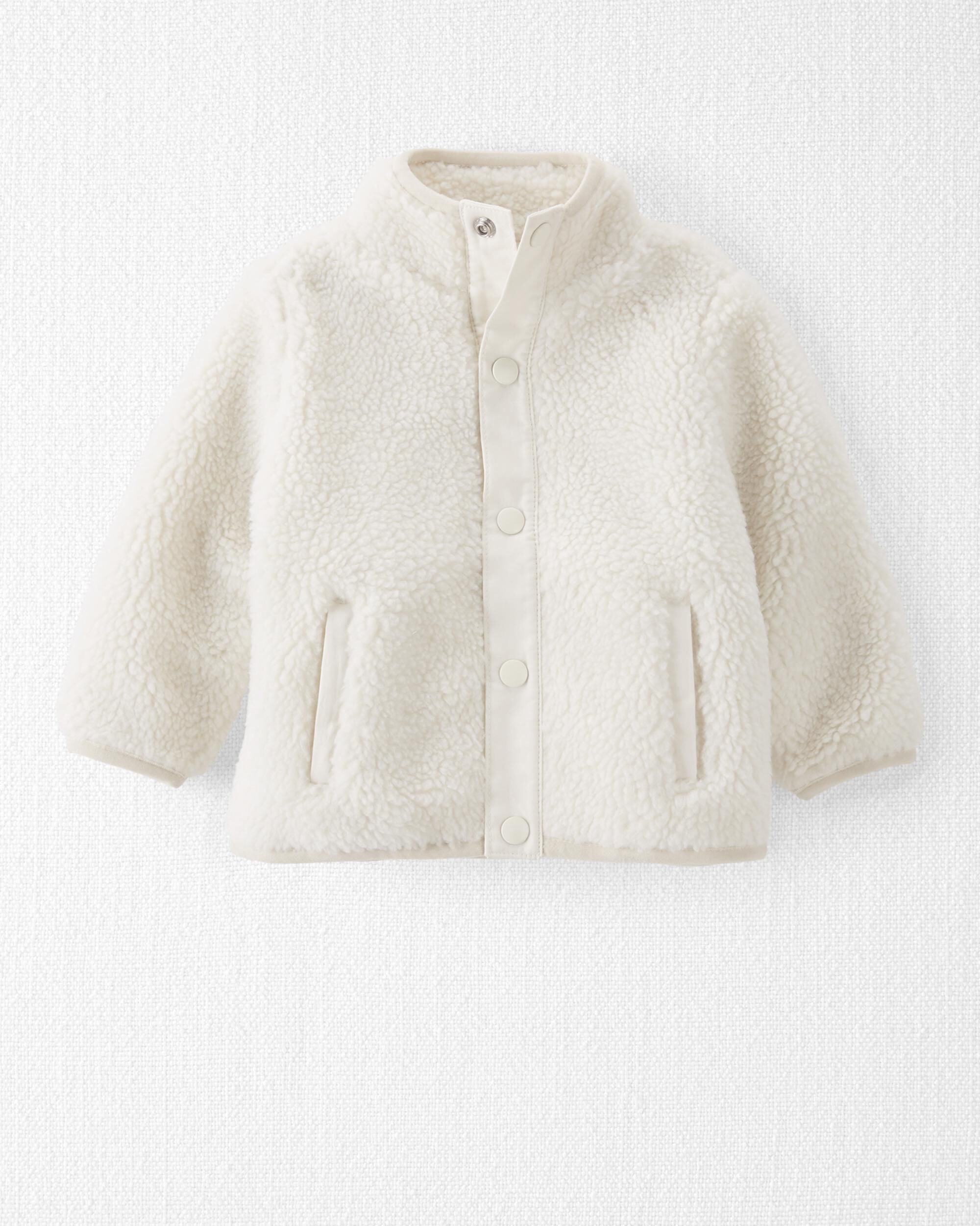 Sherpa jacket new arrivals cream