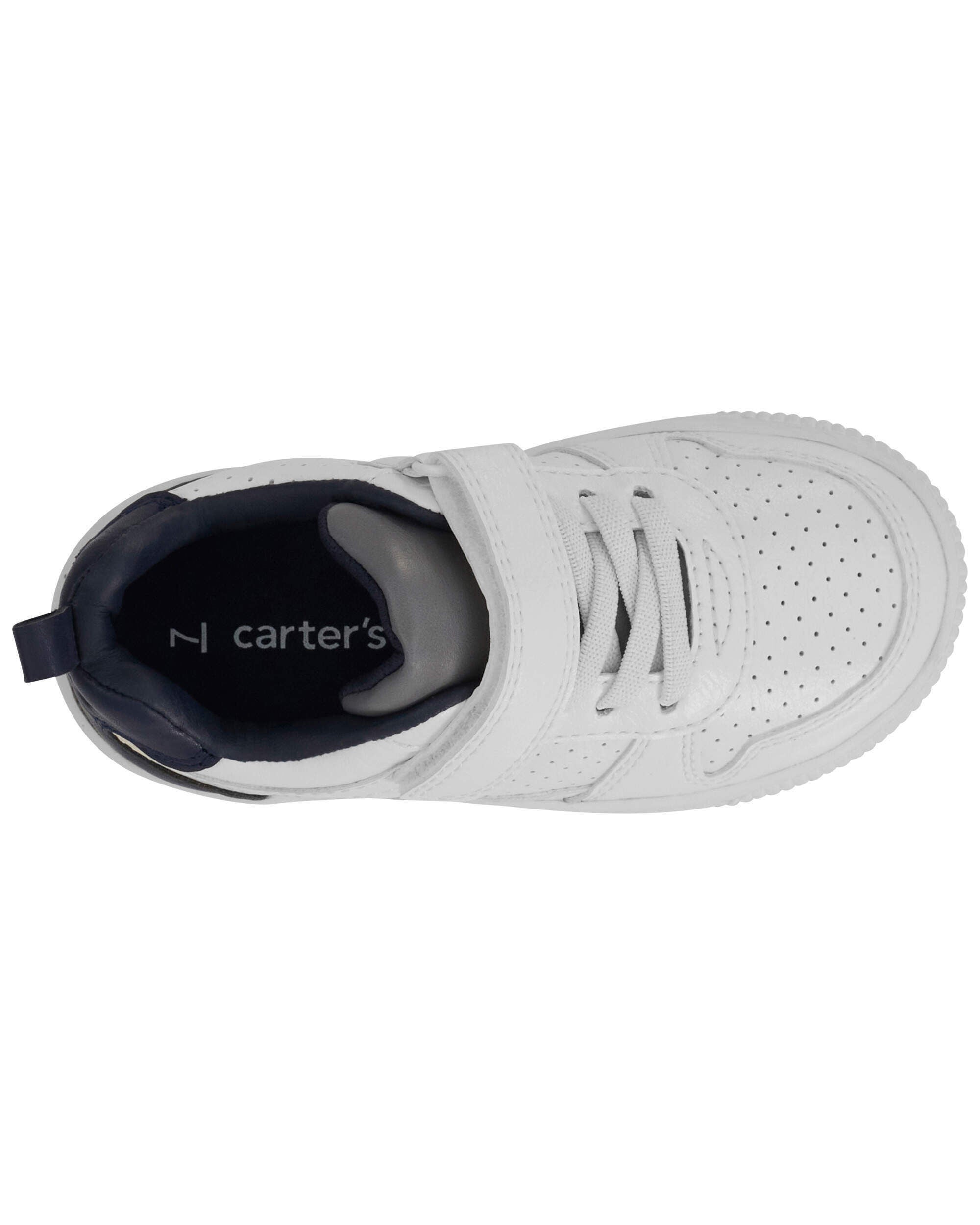 White Toddler Casual Sneakers Carter s Oshkosh Canada