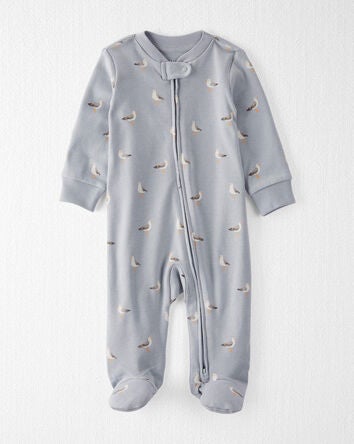 Baby Organic Cotton Sleeper Pyjamas, 
