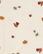 Kid 2-Piece Thanksgiving Cotton Blend Pyjamas, image 2 of 3 slides