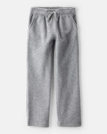 Garçons - Pantalons de jogging en polaire - Gris, 