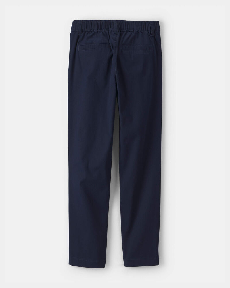Filles - Pantalon d&rsquo;uniforme &eacute;troit - Bleu marine, image 2 sur 3 diapositives