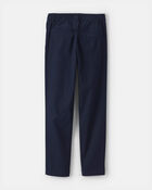 Filles - Pantalon d&rsquo;uniforme &eacute;troit - Bleu marine, image 2 sur 3 diapositives