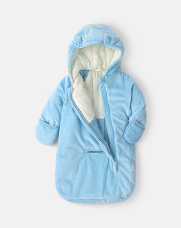 Baby Boy Velboa Prambag- Blue
, 