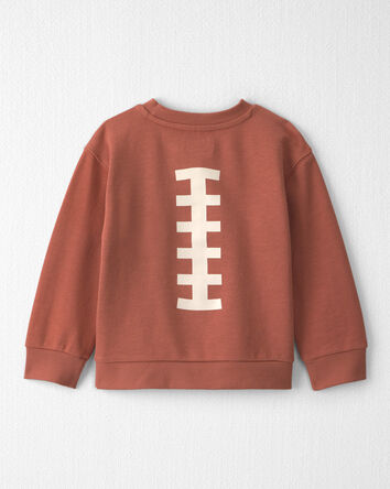 Toddler Organic Cotton 'Game Day' French Terry Sweatshirt, 