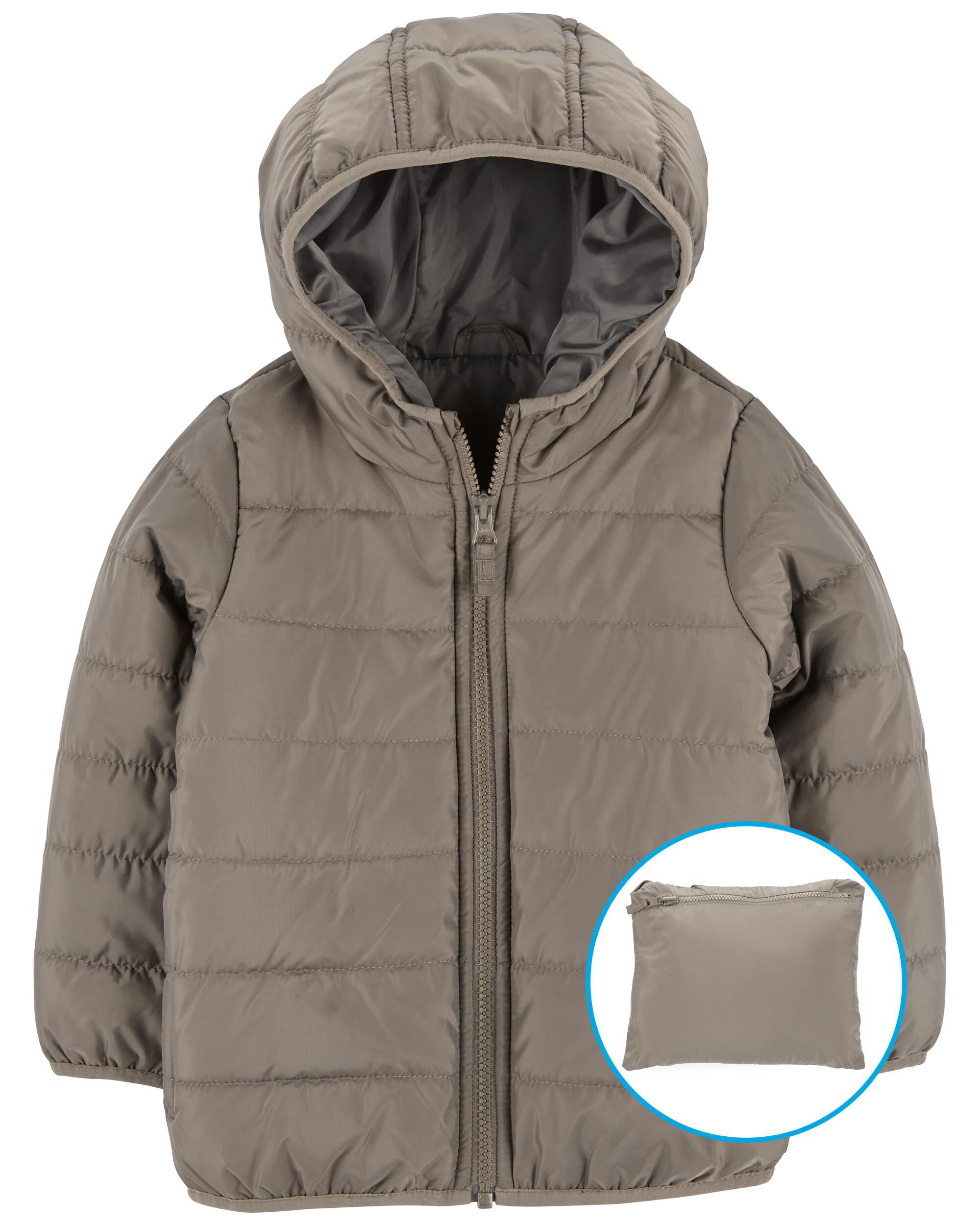 Toddler Packable Puffer Jacket
