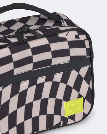Herschel Kids' Checkered Lunch Box - Black/White, 