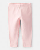 Baby Girl Ribbed Leggings, image 1 of 4 slides