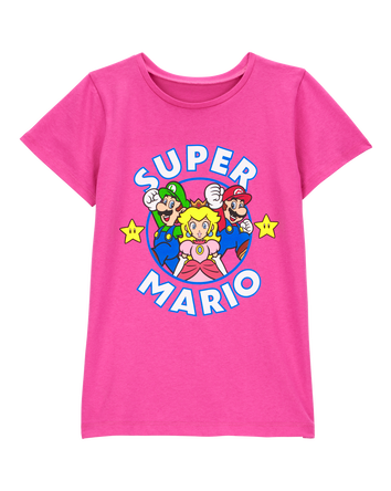 Kid Super Mario™ Short-Sleeve Graphic Tee - Pink, 