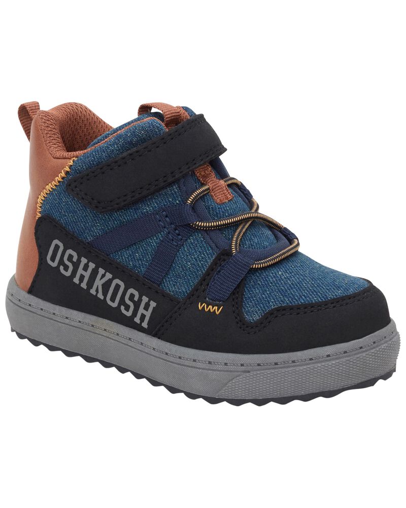 Toddler Denim Logo Sneakers, image 1 of 7 slides