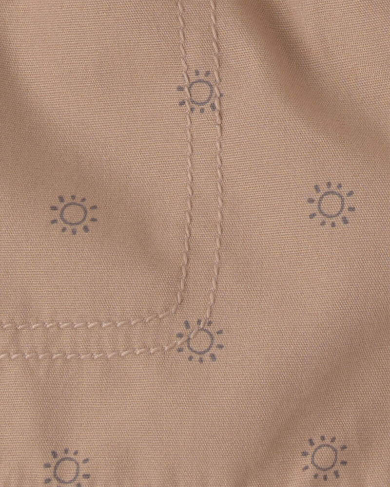 Baby Boy 2-Piece Top & Short Set - Yellow, image 3 of 4 slides