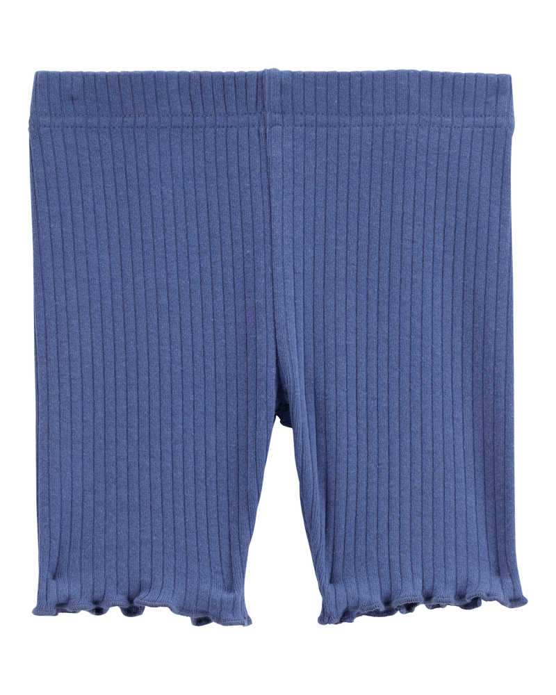 Toddler Ribbed Bike Shorts, image 2 of 4 slides