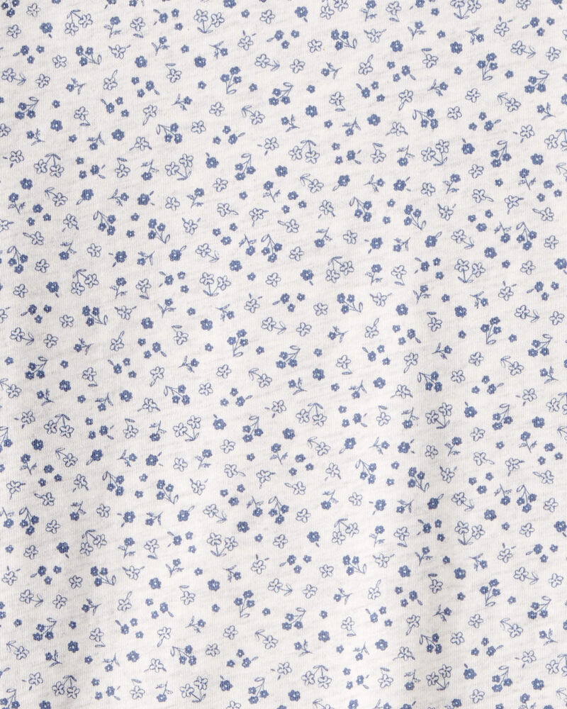 Jeune Ensemble 2 pièces t-shirt fleuri et robe sans manches, image 5 sur 6 diapositives