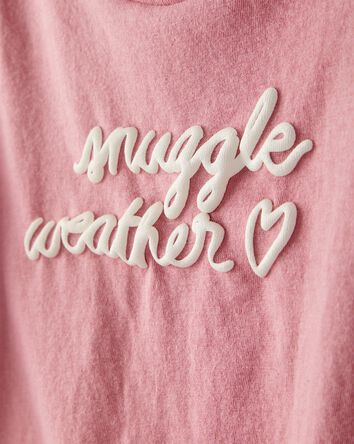 Toddler Girl Snuggle Weather Long-Sleeve Graphic Tee - Pink, 