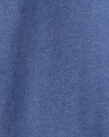 Filles - Combinaison à manches courtes en jersey bouclette – Bleu, 
