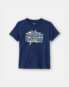 Toddler Boy 'Mom's Best Bud' Graphic Tee - Blue, image 1 of 3 slides
