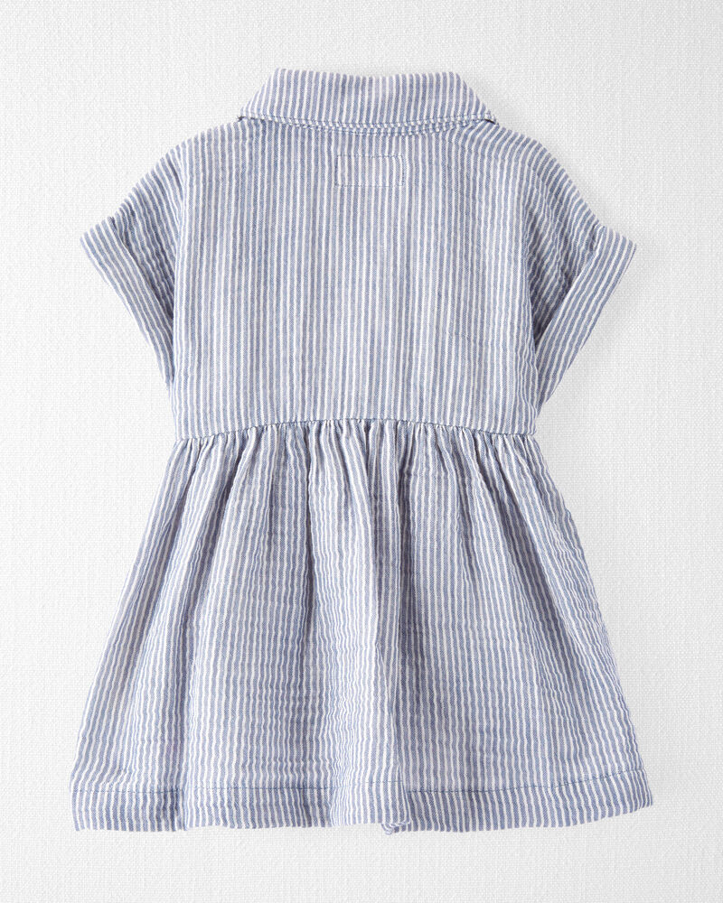 Baby Organic Cotton Gauze Dress, image 2 of 6 slides