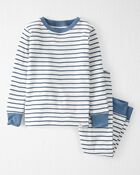 Toddler 2-Piece Organic Cotton Pyjamas, image 1 of 4 slides