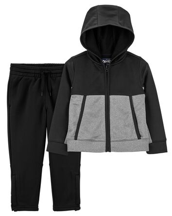 Toddler 2-Piece Hooded Jacket and Joggers Set, 