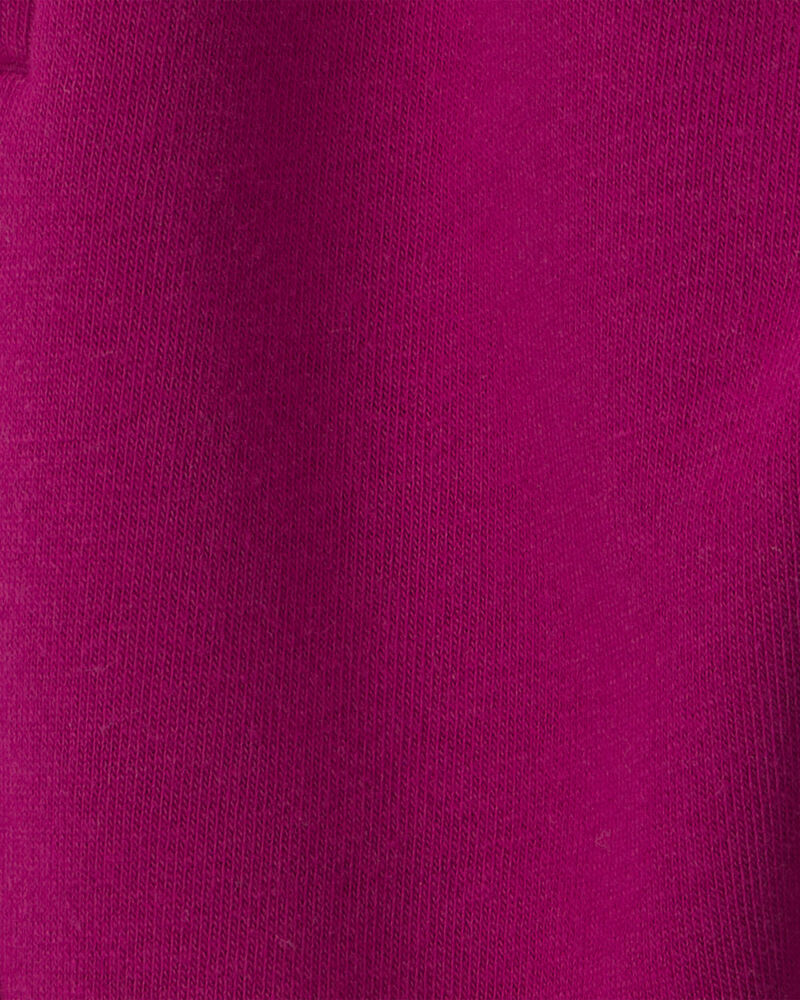 Baby Girl Fleece Pants - Maroon, image 3 of 4 slides