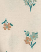 Baby Girl 3-Piece Floral French Terry Layering Set - Green, image 5 of 6 slides
