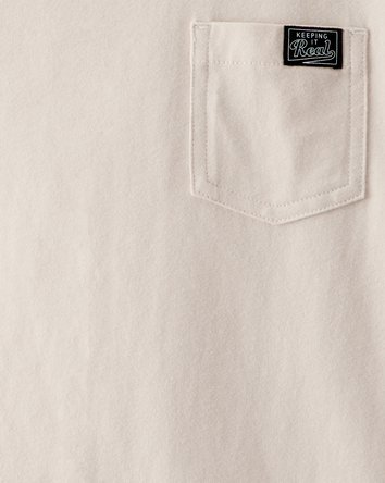 Jeune T-shirt à poche, 