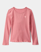 Kid Heart Long-Sleeve Top, image 1 of 3 slides