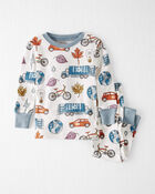 Bébé - Ensemble pyjama en coton biologique, image 1 sur 5 diapositives