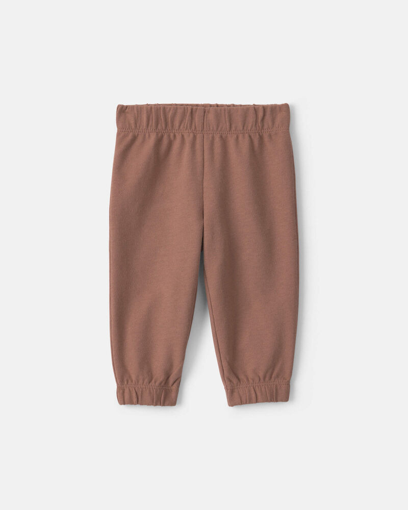 Baby Boy 3-Piece Corduroy Layering Set - Burgundy/Brown, image 2 of 6 slides