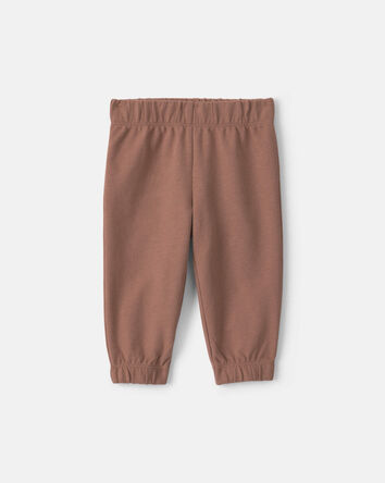 Baby Boy 3-Piece Corduroy Layering Set - Burgundy/Brown, 