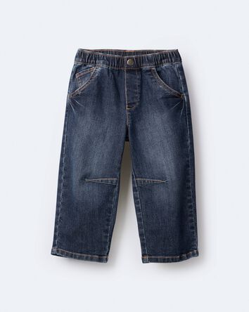 Tout-petit - Pantalon en denim &agrave; jambes bouffantes&nbsp;&ndash; Bleu, 