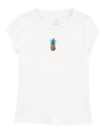 Enfant T-shirt à imprimé d’ananas, 