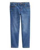 Enfant Jeans de coupe fuseau &agrave; d&eacute;lavage Lagon bleu, image 1 sur 3 diapositives