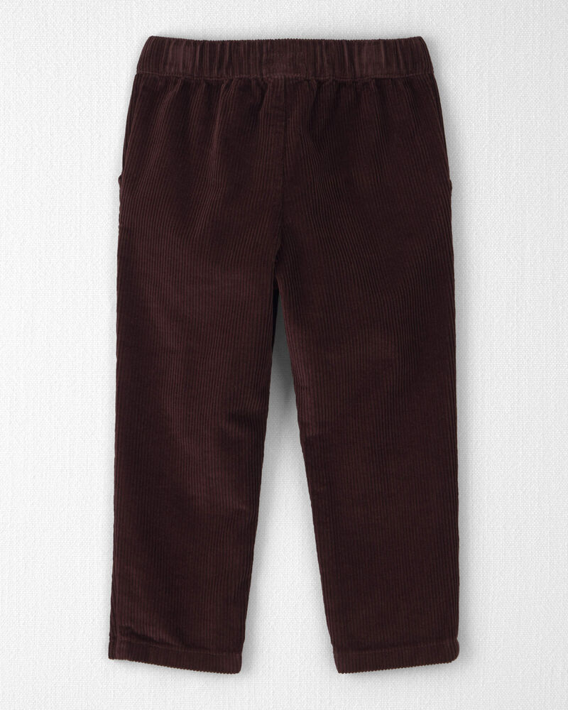 Toddler Boy Organic Cotton Corduroy Pants, image 2 of 5 slides