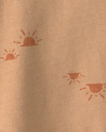 B&eacute;b&eacute; gar&ccedil;on - Henley &agrave; motif soleil - Jaune, 